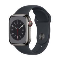 Apple Watch Series 8 GPS + Cellular 45mm Stainless Steel Case, Milanese Loop