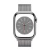 Apple Watch Series 8 GPS + Cellular 41mm Stainless Steel Case, Milanese Loop