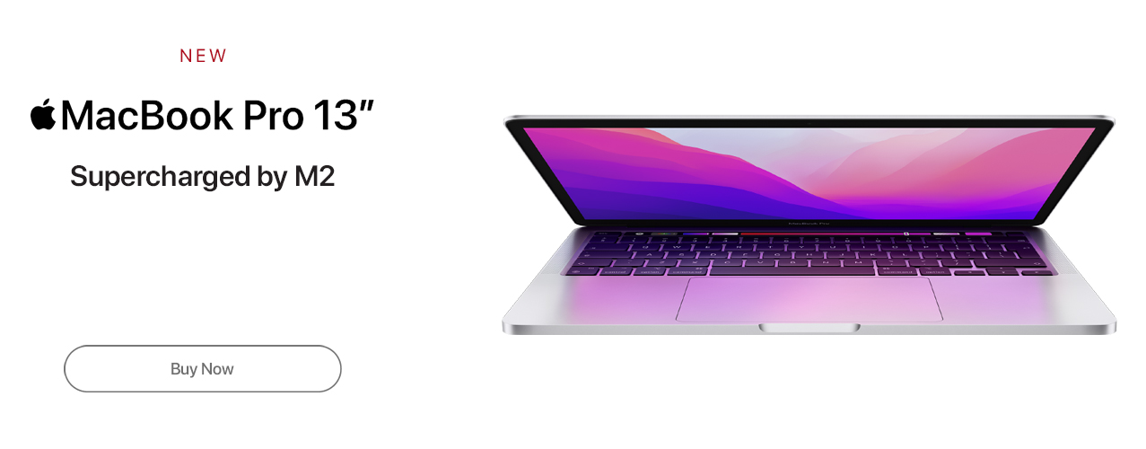 New MacBook Pro 13" M2