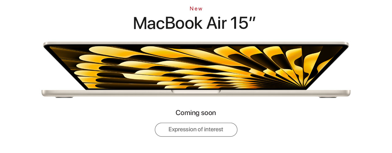 New MacBook Air 15-inch M2