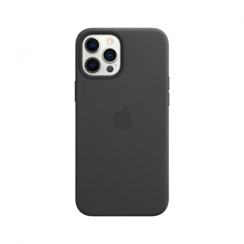 Apple black leather case iphone 12